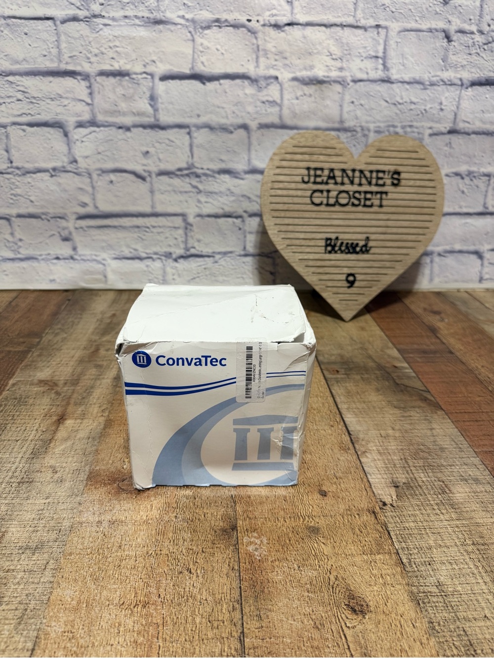 Convatec #404594 Sur-Fit® Durahesive Moldable Convex Skin Barrier with Flange.